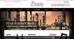Desktop Screenshot of elkag.pl